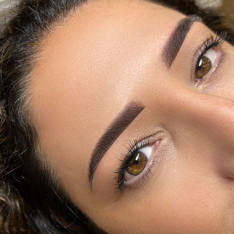 semi-permanent brows