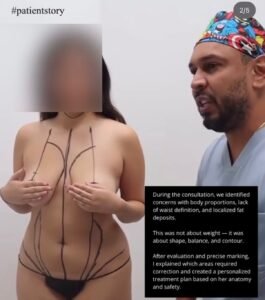 Lipo 360 + Breast lift BEIAMED patient story 2